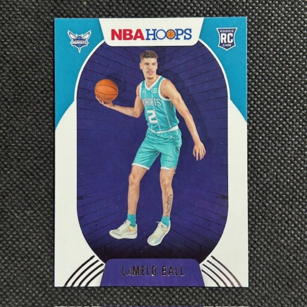 2020 Panini NBA Hoops - Lamelo Ball #223 RC Rookie Charlotte Hornets